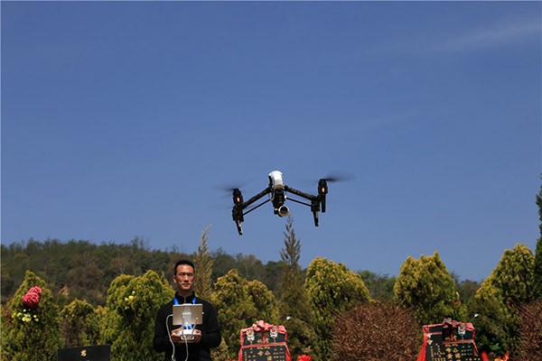 昆明建森林防火預警新機制 首次使用無人機巡航 